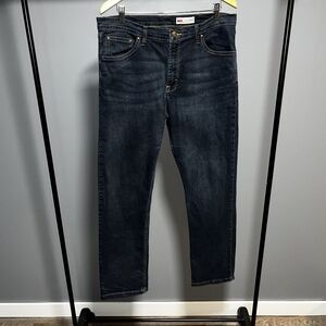 Wrangler Blue Straight Leg Jeans Classic Denim